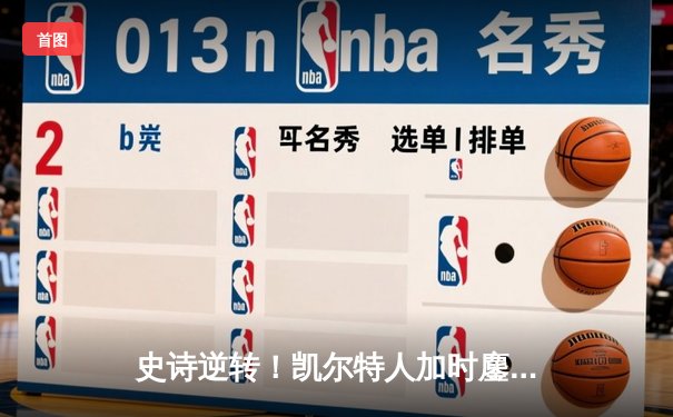 史诗逆转！凯尔特人加时鏖战力克勇士，塔图姆44分扛起绿军脊梁